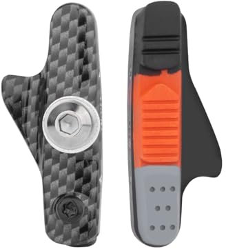 HOUSON Rennrad Bremsbeläge für C-Bremse – 700C Aluminium Felgenbremsen mit verstärktem Gummi, leichte Austausch-Bremsklötze