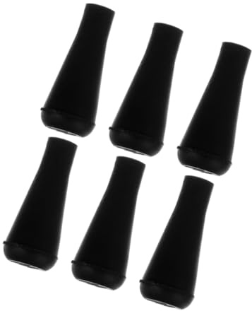 ibasenice Punte di Freccia in Gomma 8mm 6 Pezzi, Leggere e Resistenti all’Usura, Compatibili Frecce Standard, per Tiro L’ Sicuro e Pratica Sportiva all’Aperto