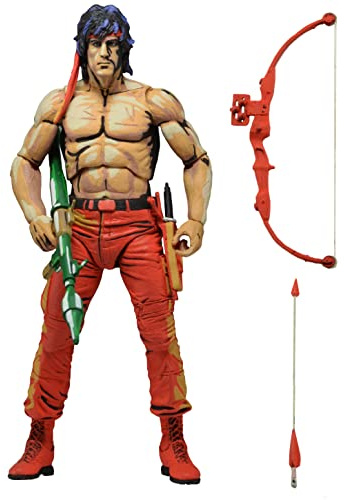 NECA Rambo 7 First Blood Part II Action Figure (Classic Video Game Appearance)