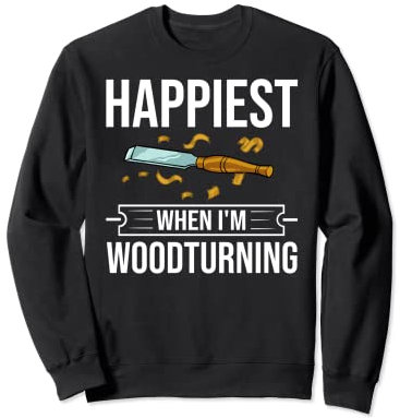 Woodturner Outils de tournage sur bois Sweatshirt