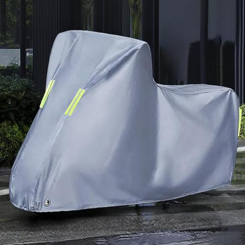 Motorbike Cover,Waterproof Outdoor Oxford Cloth Duty Durable Universal Style XXL:245x105x125cm Motorcycle Cover Sunproof Dustproof Protection Cover