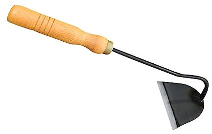 BESPORTBLE Petite Houe De Jardinage Houe Forgée Houe À Main Outil De Binage De Jardin Houe De Plantation Houe À Col Courbé Outil De Jardinage pour Le Désherbage Quotidien