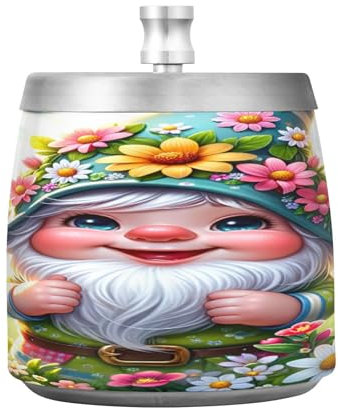 Cendrier en acier inoxydable avec couvercle - Grand seau à cendres avec couvercle - Pour l'extérieur