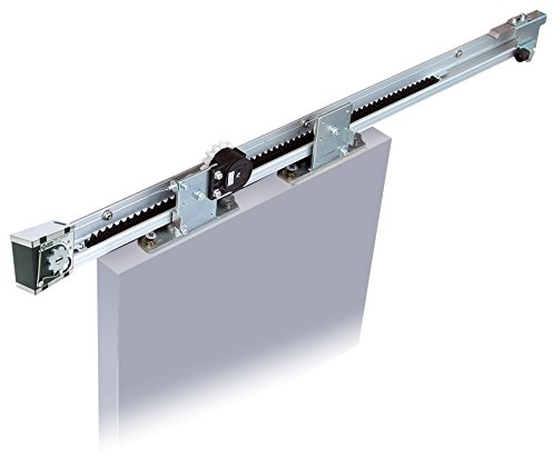 NSC-C60V-22 Sliding Door Closer for Barn Door (Medium-Heavy Duty Model Up to 132lbs), Self Closing, Complete System With 86 Rail