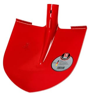 Ideal 3010501 Ruhr-Brillant - Pala con forma de Frankfurt, color rojo, talla 5