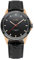 Lord Timepieces Herren Bolt Black Rose Uhr - Italienische Lederband - 42mm