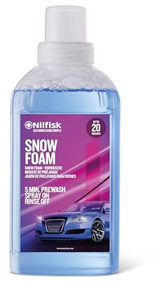 Nilfisk Snow Foam - Step 1 Car Prewash - Pressure Washer Foaming Detergents for Auto Use (500 ml)
