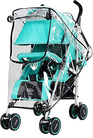 Alacritua Kinderwagen Regenschutz Kinderwagen Windschutz Baby Kinderwagen Moskitonetz Universal Regenschutz für Kinderwagen Kinderwagen Buggy Pram Baby Reise Wetterschutz Winddicht & Wasserdicht