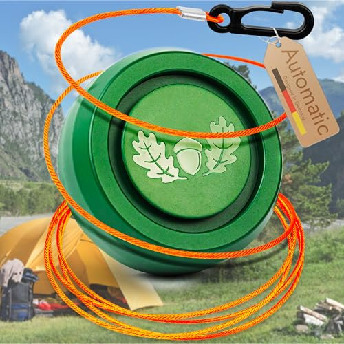 Filo per bucato automatico da campeggio, 10 m, allungabile e infrangibile, estremamente compatto, leggero e robusto, per esterni