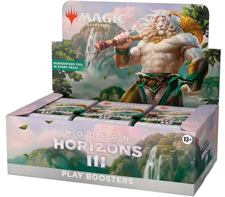 Magic: The Gathering Modern Horizons 3 Play Booster Box - 36 Packs (504 Magic Cards)