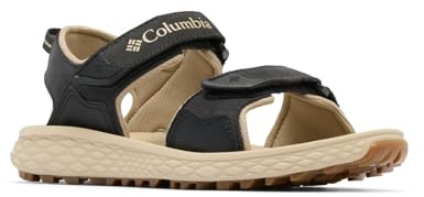 Columbia Men's Konos Hiker 2-Strap, Sports and Outdoor Sandals, Shark/Ancient Fossil, 8