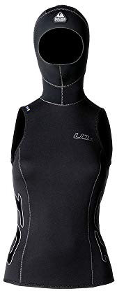 Waterproof 2 mm Unterziehweste U1 mit Haube Damen Gr. S Neue Collection