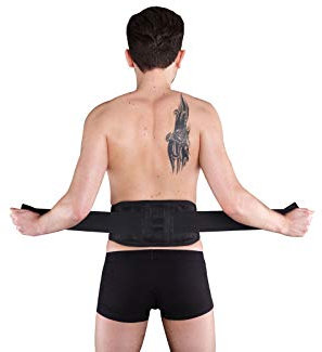 Innovativer Turmalin Rückenwärmer, Nierenwärmer‏, Rückenbandage (L)