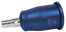 Bruciatore in Titanio Ø60, Potenza 100kW - Accessorio per Saldatrice - Lampada per Saldare - Fondere Metalli - Torcia per Saldare e Sigillare - Pezzi di Ricambio - EXPRESS