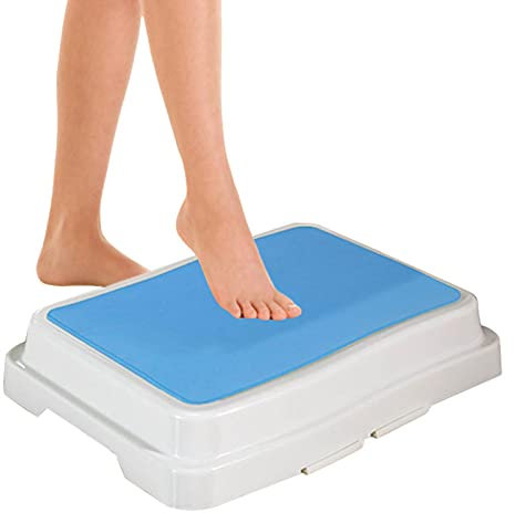 Escalera de pie para cuarto de baño, bañera, aseo, etapa para el cuarto de baño, bañera apilable, ayuda al baño para entrar a la salida de la bañera para personas de edad