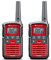 Midland XT10 PRO Doppio, Radio Walkie Talkie a Ricarica Rapida, 16 Canali PMR446 e Canale RRM, 38 Toni CTCSS, Splashproof, Ricaricabile con USB, Portata 4 Km, Rosso/Nero, 2 Unità