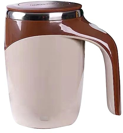 Rianpesn café agitación magnética automática | Tazas autoagitables | Tazas Acero Inoxidable, Vasos aislados, Botellas magnéticas eléctricas para Agua, café, té, Bebidas
