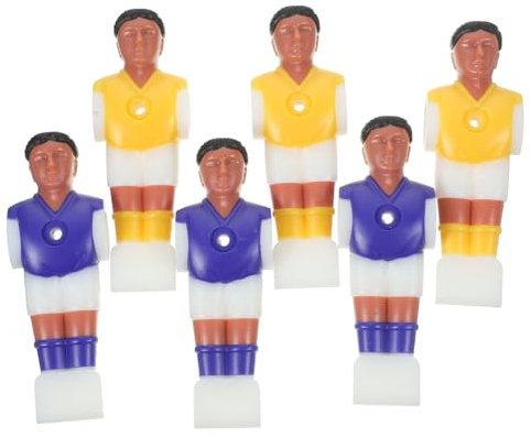 Sosoport 6st Rentierfiguren Aus Acryl Rückspiegel Am Handgelenk Glatte Oberfläche Fußball Marionette Komponente Fahrradpumpenadapter Stapelbarer Formelspender Zubehör Kind Mini