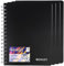 Westcott Spiralblock Notizbuch A5 kariert 4 Stück | 200 Seiten Ringbuch A5 perforiert mit Premium 80 g/m² Papier | Notizblock mit Spiralbindung | Collegeblock im Kunststoffcover | E-730891 00