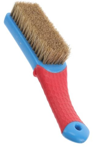 SOLUSTRE Autoinnenraum-reinigungsbürste Auto-detailbürste Scheuerbürste Für Sitzmatten Dachhimmel Fußmatten Effektive Fleckenentfernung Dichte Borsten Robustes Design Tragbar Und