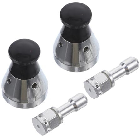 MOLUCKFU 2sets Valvole di Sicurezza per Pentola Pressione Valvole Limitatrici Anti-Blocchi con di Scarico Resistente al Calore Accessori Sostitutivi per Cucina con Rilascio Rapido e Funzion