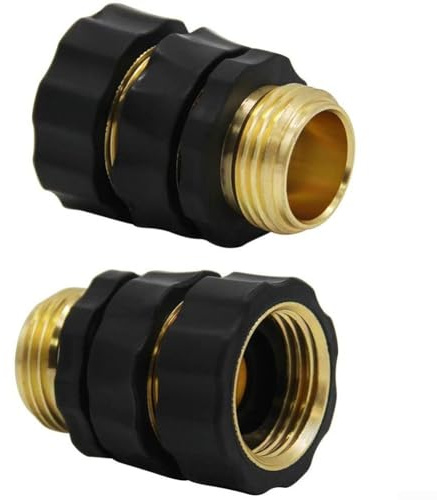 Adattatore per tubo flessibile ad innesto rapido con raccordo in metallo, connettore a prova di perdite per un flusso d'acqua affidabile (1 pezzo)