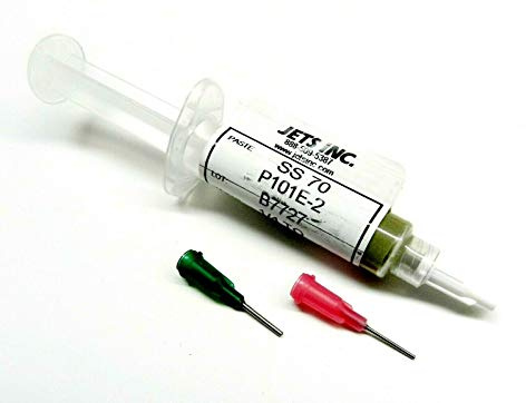 JTS Silver Solder Paste Medium 70% Silver 1/4 Troy Ounce Syringe Soldering Paste SS70 Made in USA