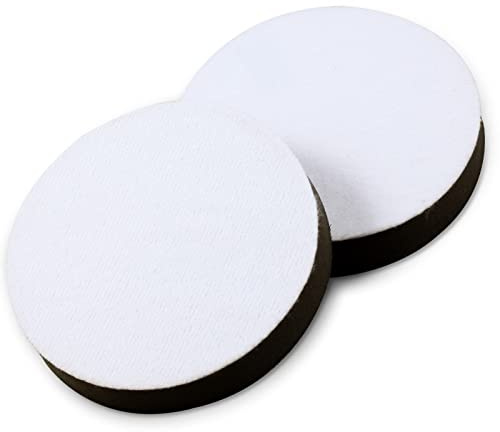 SPEEDWOX Lot de 2 tampons en mousse souple auto-agrippants de 12,7 cm d'épaisseur de 22 mm d'épaisseur - Densité douce - Pour tampon de ponçage
