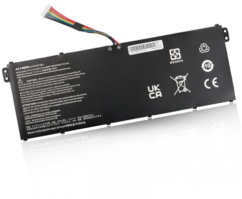 Oyomba AC14B3K AC14B8K Batterie pour Ordinateur Portable Acer Aspire R3-131T R5-471T R7-372TR5-571T E5-771G E5-731G ES1-111 ES1-511 ES1-512 ES1-711 A515-52G A517-51G AP14B8K
