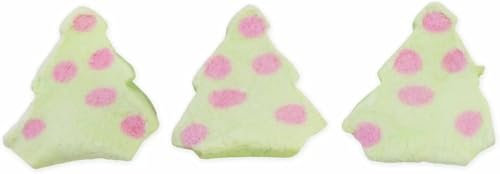 Christmas Tree Marshmallows, Santa Marshmallows,Snowman & Snowflakes Mix Perfect for Hot Chocolate, Baking, and Gifting (425g, Christmas Tree)