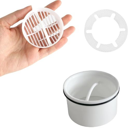 Viojrlly Filtro per Capellii Doccia Universale + Tubo Sommergibile per Doccia, Set di Scarico, Raccogli Capelli per Doccia, Compatibile con Tubo di Scaric, Filtro per Capelli + Raccogli Capelli Doccia