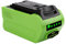 40V Ersatz Li-ion Akku für Greenworks 29472, 29282, 2601102, 24252, 29462, 29302, 29662, 20302, 21332, 24102, 29463, 20292, 29302, 20672, 24322, 25302, G-MAX Akku-Elektrowerkzeuge