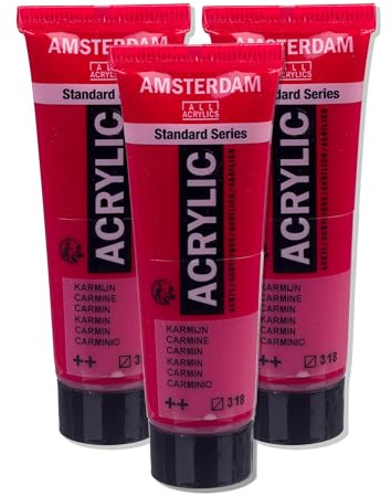 Amsterdam Standard Serie Acryl Tube 120 ml Karminrot 318 (17093182)