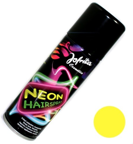 Jofrika Haarspray - neon-gelb
