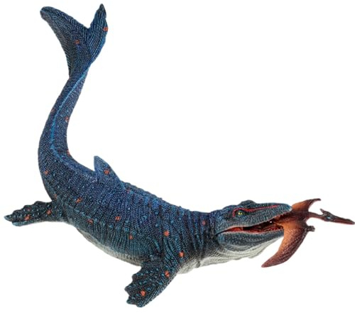 JOKFEICE Mosasaurus Jurassic Dinosaur Toys, Realistic Solid Dinosaur Figurines, Science Project, Cake Topper, Early Educational Toys Birthday for Boys Girl