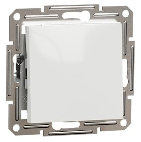 Schneider Electric Asfora Kreuzschalter, Unterputz, 10AX, 250V AC, Steckklemmen, weiss, Artikelnummer EPH0570121D, 1 Stück
