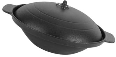 TIDTALEO Cast Iron Pot stew Stock s Braiser Pot