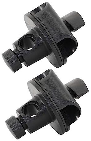 DRESSOOS 2piezas Clip Ajustable Para Brazo De Micrófono Soporte Móvil Compacto y Ligero Accesorio Con Cierre Flexible Para Montaje Mesa Pack De Unidades