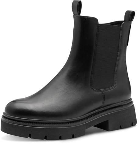 Marco Tozzi Chelsea-Stiefel 2-25433-45, Stivali alla Moda Donna, Nero, 40 EU