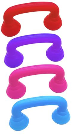 HONMEET Kindertelefon Spielzeug Lernmaterialien Für Kinder 4-teiliges Satz Robuste Konstruktion Als Therapie-Tool Und Dekoration