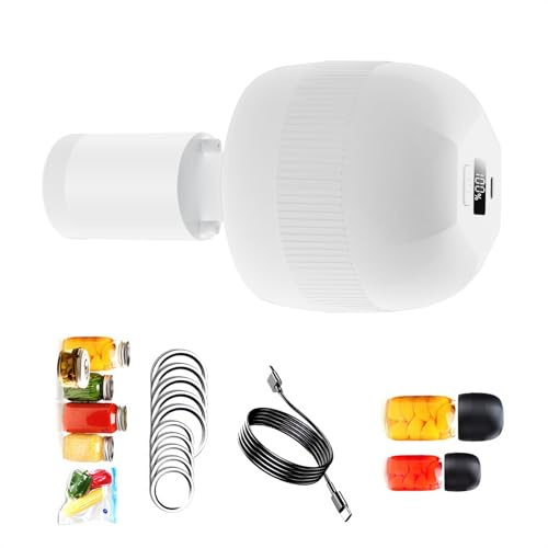 Dispositivo di conservazione degli alimenti per barattoli bottiglie borse display digitale LCD Sigillatrice sottovuoto Macchina di sigillatura elettrica Strumento da cucina Sigillante per barattoli e