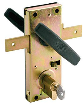 Cerradura Cvl 11b/m Con Manilla Puertas Basculantes Multicolor