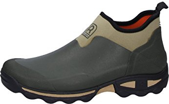 Rouchette Herren kurzer Gummistiefel Clean Land Kaki 46 EU