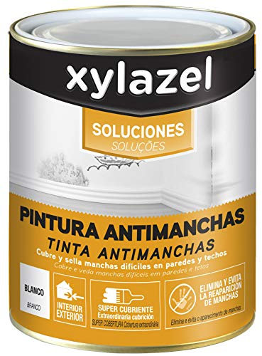 XYLAZEL Soluciones Pintura Antimanchas Mate Blanco 750 ml