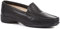 Pavers Women's Loafers in Black with Wide Fit and Classic Style - Ladies Leather Elegant Footwear - Comfort Shoes for Casual Wear - Size UK 7 / EU 40