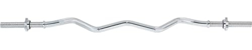 energetics Hantelstange-178729 Hantelstange, Chrome/Chrome, One Size, Einheitsgröße