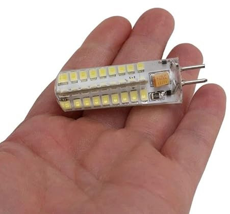 6 Lampadine LED Dimmerabili GY6.35 Bianche 6000K AC/DC 12V 7W Lampade A Risparmio Energetico,Bianco 6000K,7 W - 1 PZ