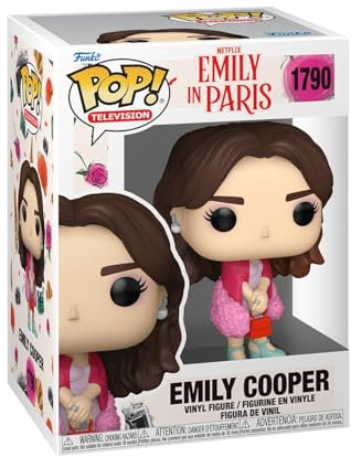 Funko Pop! Television: Emily In Paris – Emily Cooper - Figura de Vinilo Coleccionable - Idea de Regalo - Mercancia Oficial - Juguetes para Niños y Adultos - TV Fans - Muñeco para Coleccionistas