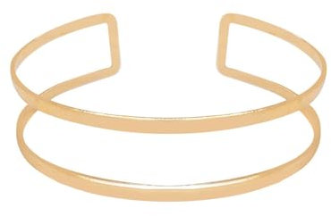 Oykrueats Armreif Gold, Oberarmreif, Vergoldet, Minimal, Unisex