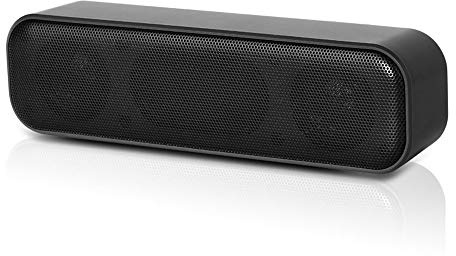 lvifloae USB-dator Soundbar Mini-USB-högtalare Desktop-högtalare Kompatibel med PC och lämplig för bärbara datorer Surfplattor Stationära datorer Inbyggda dubbla 3W subwoofers